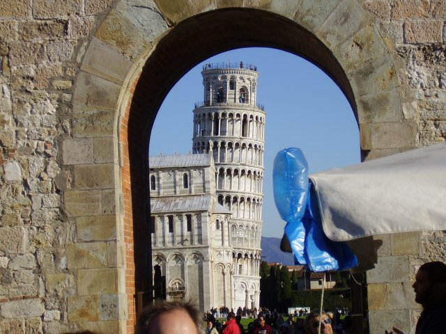 Pisa From Open Doorway